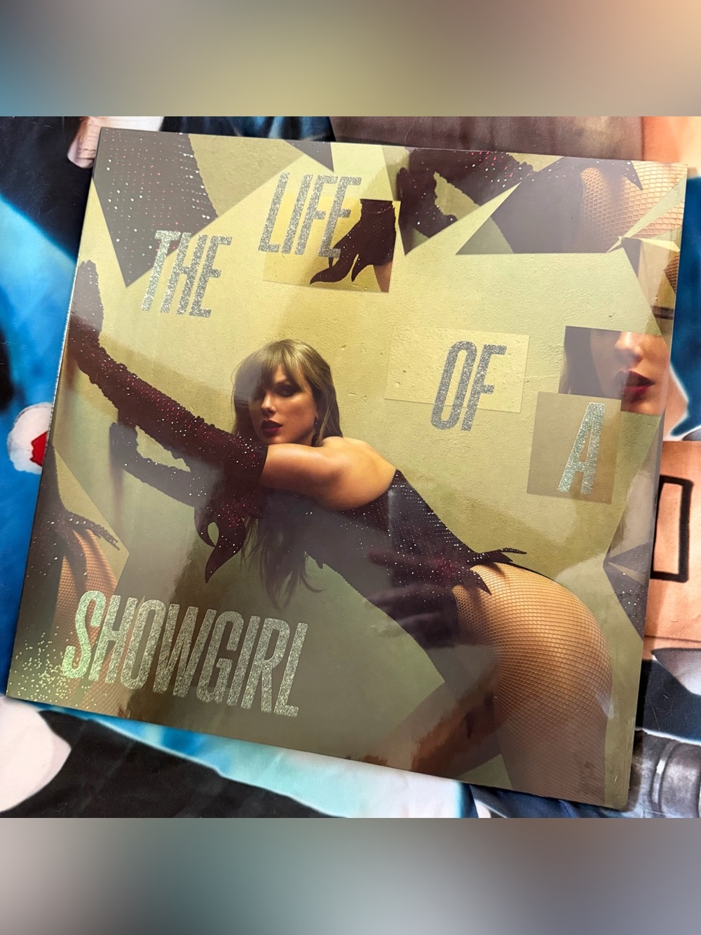 Taylor Swift The Life of a Showgirl Wintergreen Onyx Shiny Bug Album Vinyl LP LE